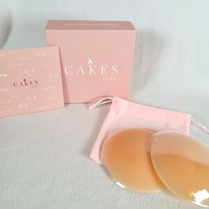 CAKES body Womens Nipple Covers Grippy Silicone OG Size OG Honey